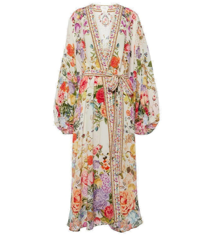 Photo: Camilla Sew Yesterday floral silk robe