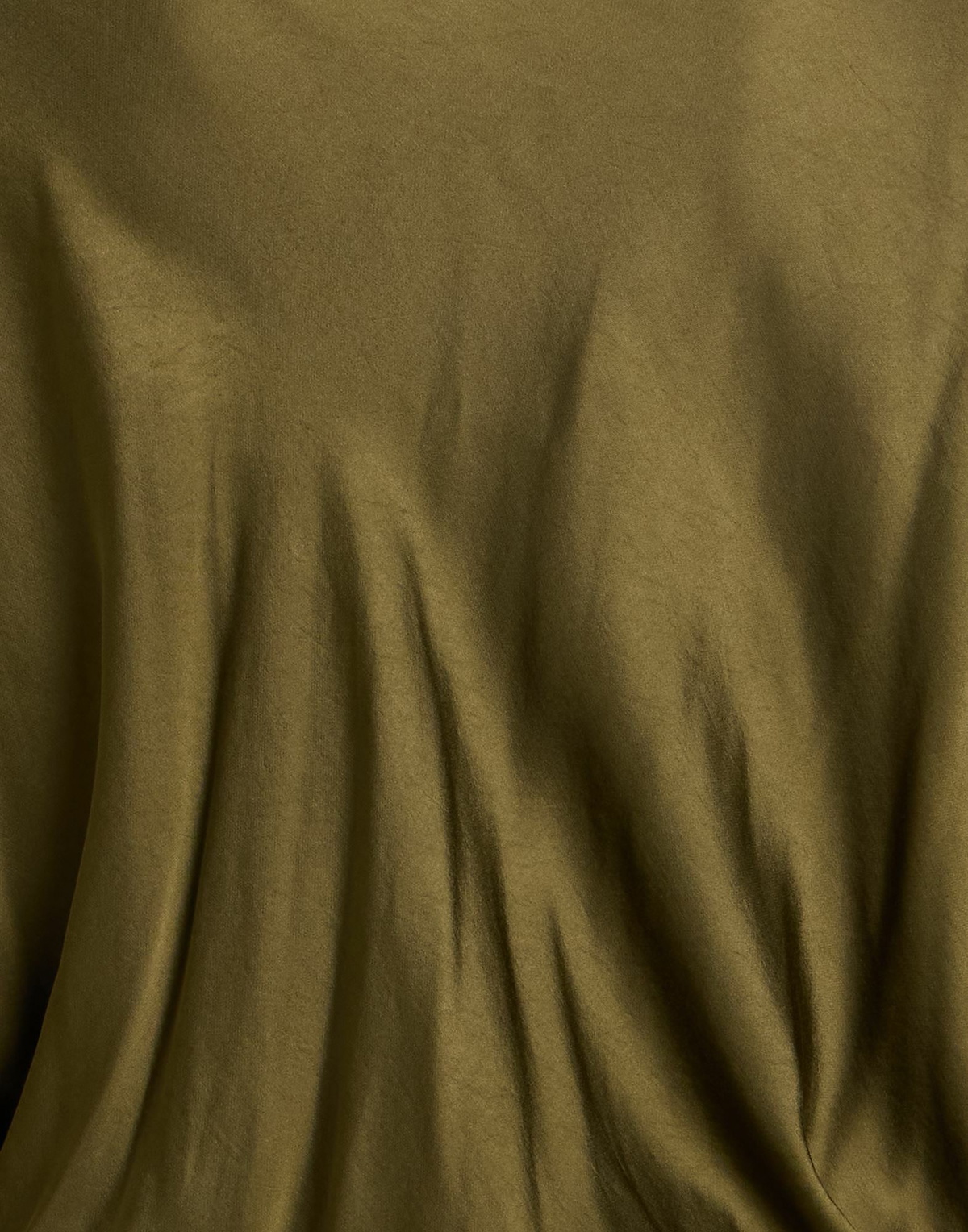 Manila Grace Womens Top Military in Green