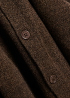 NN07 Jasper Wool-blend Cardigan Brown