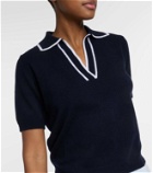 Jardin des Orangers Wool and cashmere polo sweater