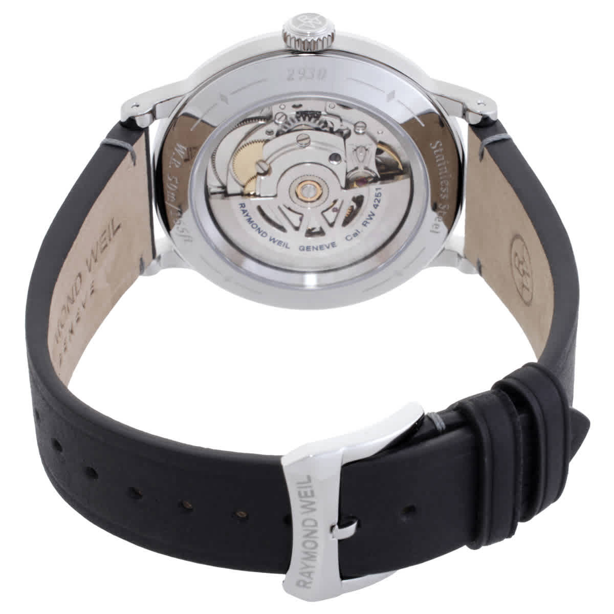 Raymond Weil Millesime Automatic Black Dial Mens Watch 2930 -STC-60001