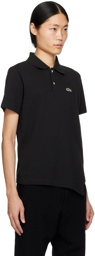 Comme des Garçons Shirt Black Lacoste Edition Polo