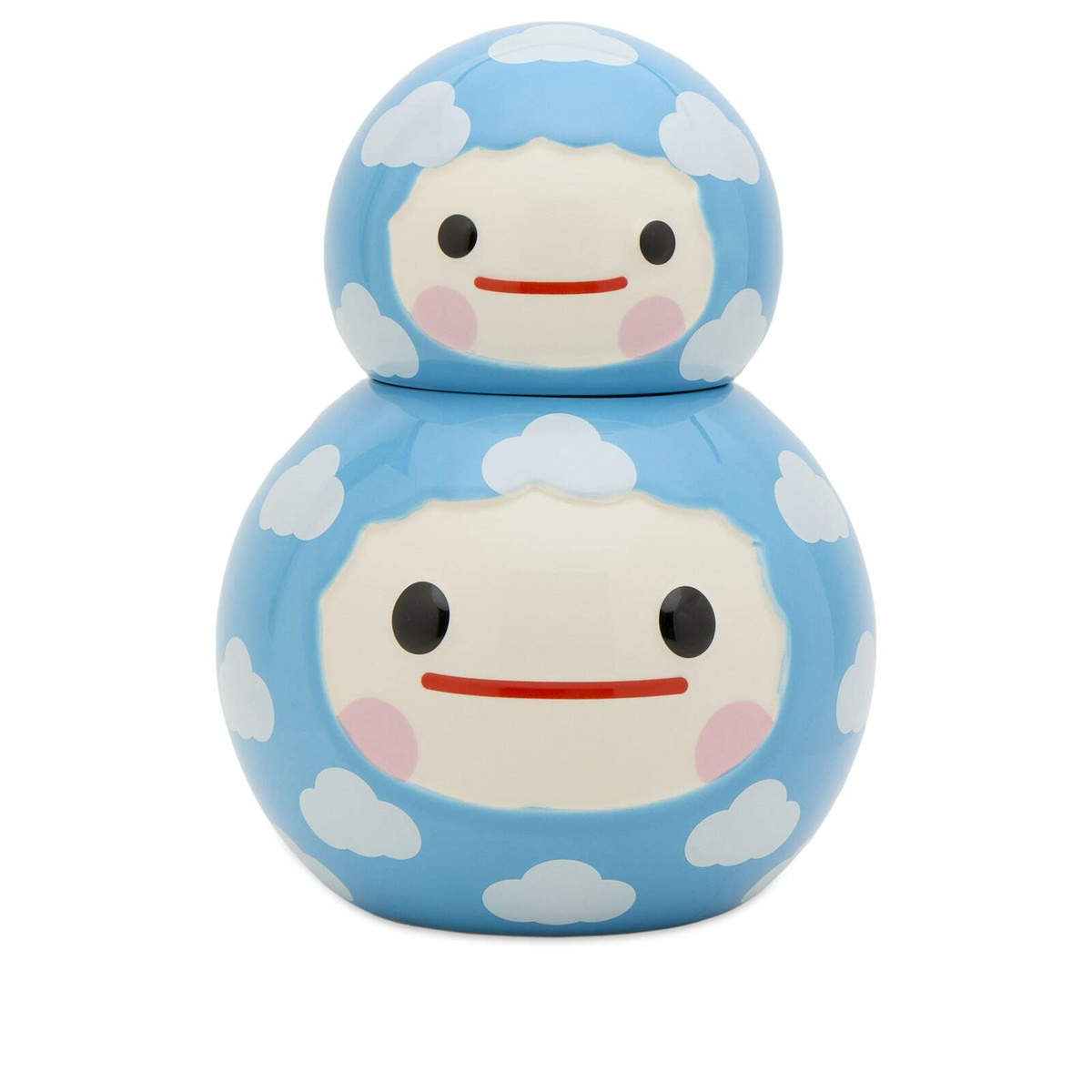 Home Studyo x Friends With You Little Cloud Cookie Jar in Blue/White 