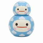 Home Studyo x Friends With You Little Cloud Cookie Jar in Blue/White 