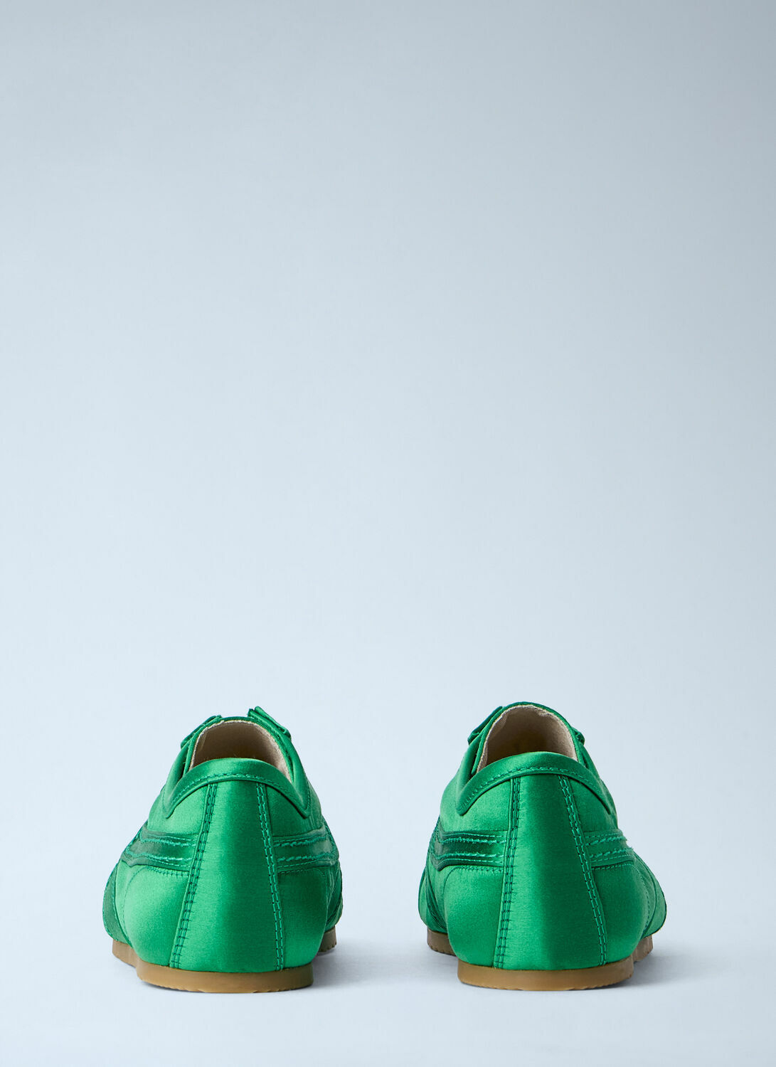 Dries Van Noten Satin Low-Top Sneakers
