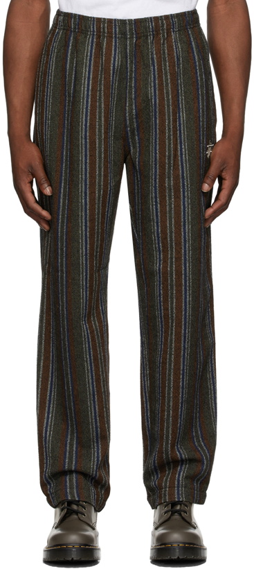 Photo: Stüssy Multicolor Stripe Relaxed Trousers