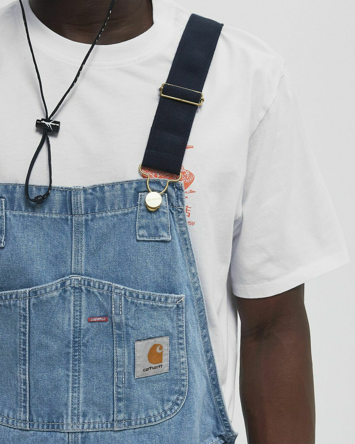 Carhartt WIP Bib Overall Blue Mens Casual Pant Carhartt WIP