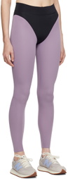 HÉROS Purple 80s Leggings