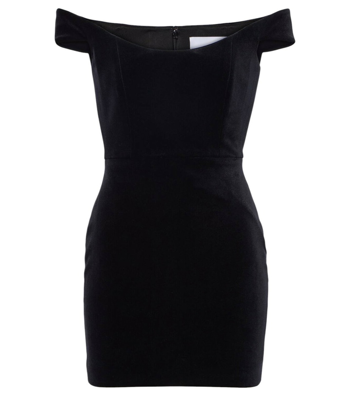 Photo: Alex Perry Velvet minidress