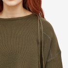 Beams Boy Women's Short Pullover in Olive 