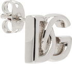 Dolce & Gabbana Silver Stud Single Earring