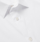 Theory - Sylvain Slim-Fit Stretch Cotton-Blend Poplin Shirt - White