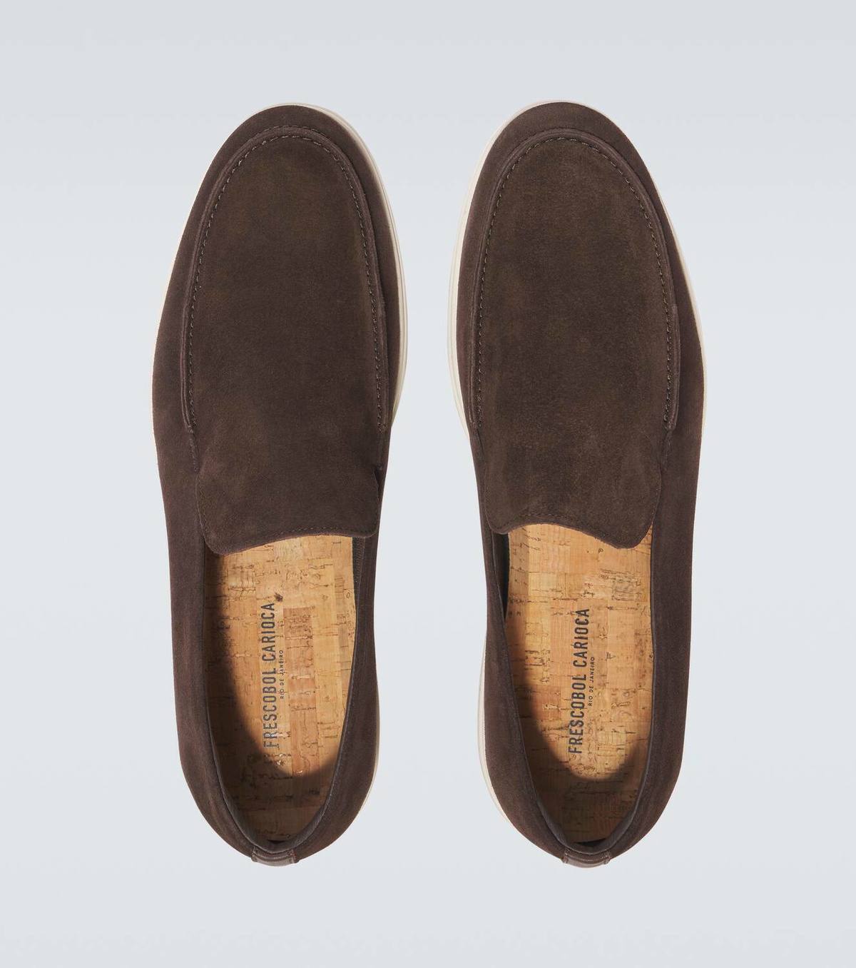 Frescobol Carioca Miguel suede loafers