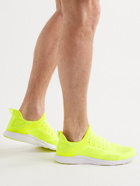APL Athletic Propulsion Labs - Tracer Neon TechLoom and Neoprene Running Sneakers - Yellow