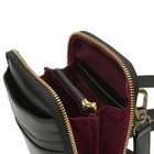 Master-Piece Gloss Leather Shoulder Bag in Black 