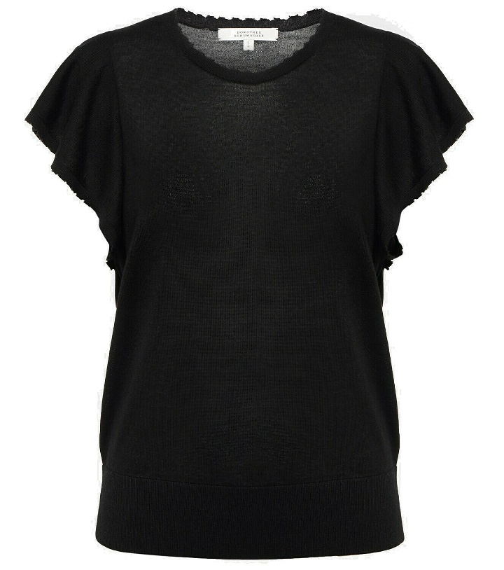 Photo: Dorothee Schumacher - Essential Ease wool and silk T-shirt