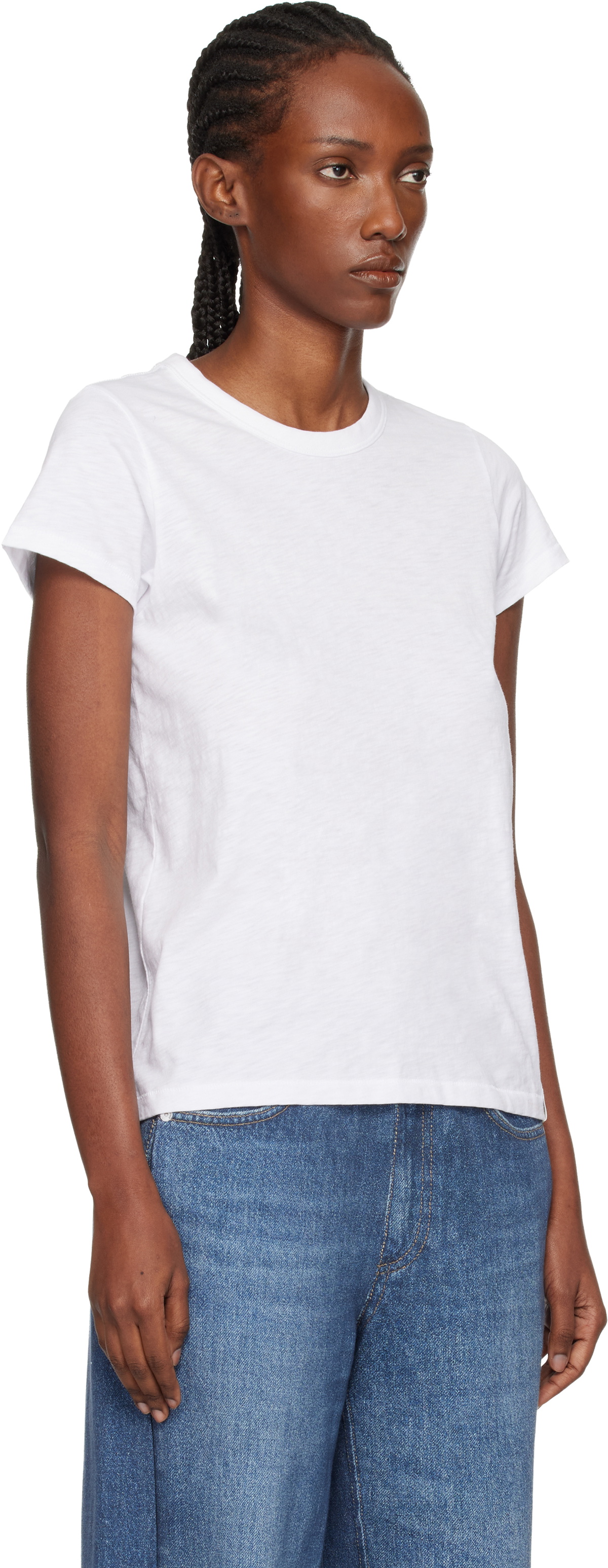 rag & bone White 'The Slub' T-shirt