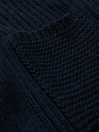 ETRO - Ribbed Wool Cardigan - Blue