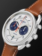 Hermès Timepieces - Arceau Automatic Chronograph 42mm Stainless Steel and Leather Watch, Ref. No. W404113WW00