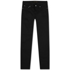 Nudie Jeans Co Men's Nudie Skinny Lin Jean in Black