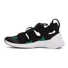 McQ Alexander McQueen Black and Green Tech Sandal 1.0 Sneakers