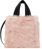 Stand Studio Pink Faux-Fur Lucille Bag