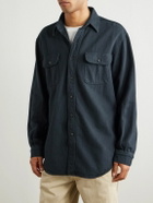 OrSlow - Organic Cotton-Flannel Shirt - Blue