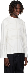 Craig Green White Flatlock Long Sleeve T-shirt