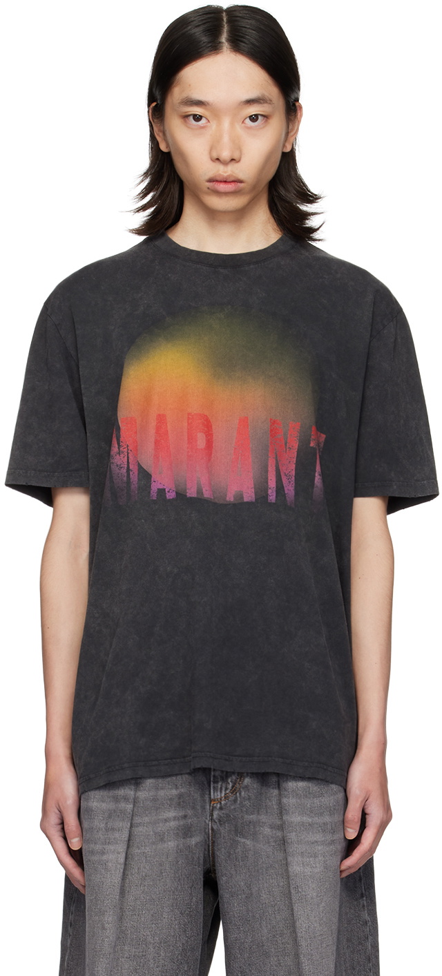 Isabel Marant Black Hugo T-Shirt Isabel Marant