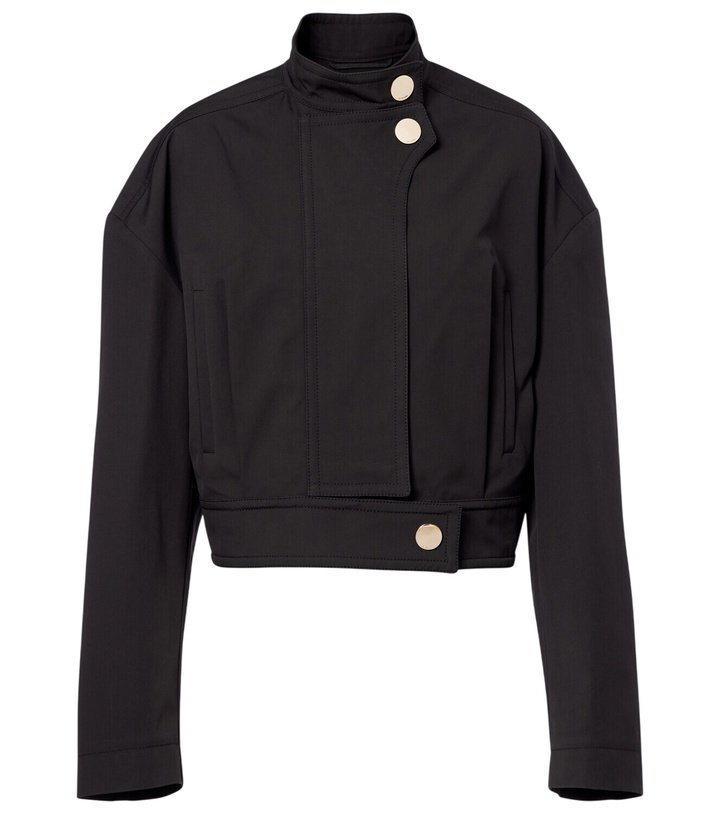 Photo: Sportmax Riviera oversized cotton bomber jacket