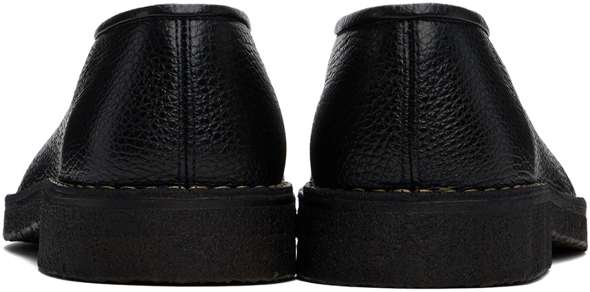 LEMAIRE piped crepe slippers blackルメール Lemaire Piped Crepe Slippers | Black | Canoe Club