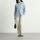Nothing Written Women's Meadow Washed Cotton Pants in Ivory