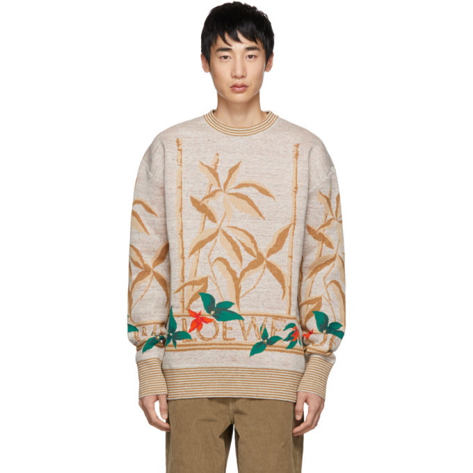 Photo: Loewe Grey Flowers Sweater