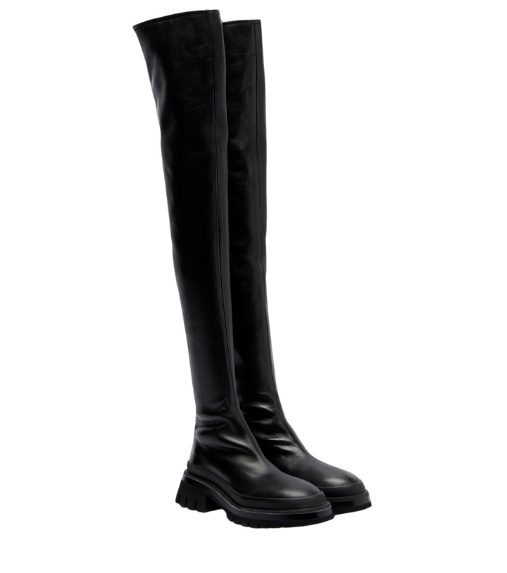 Photo: Khaite Fallon leather over-the-knee boots