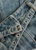 3.1 Phillip Lim Belted Denim Skirt
