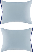 Bode Blue & White Seedling Stripe Pillowcase Set