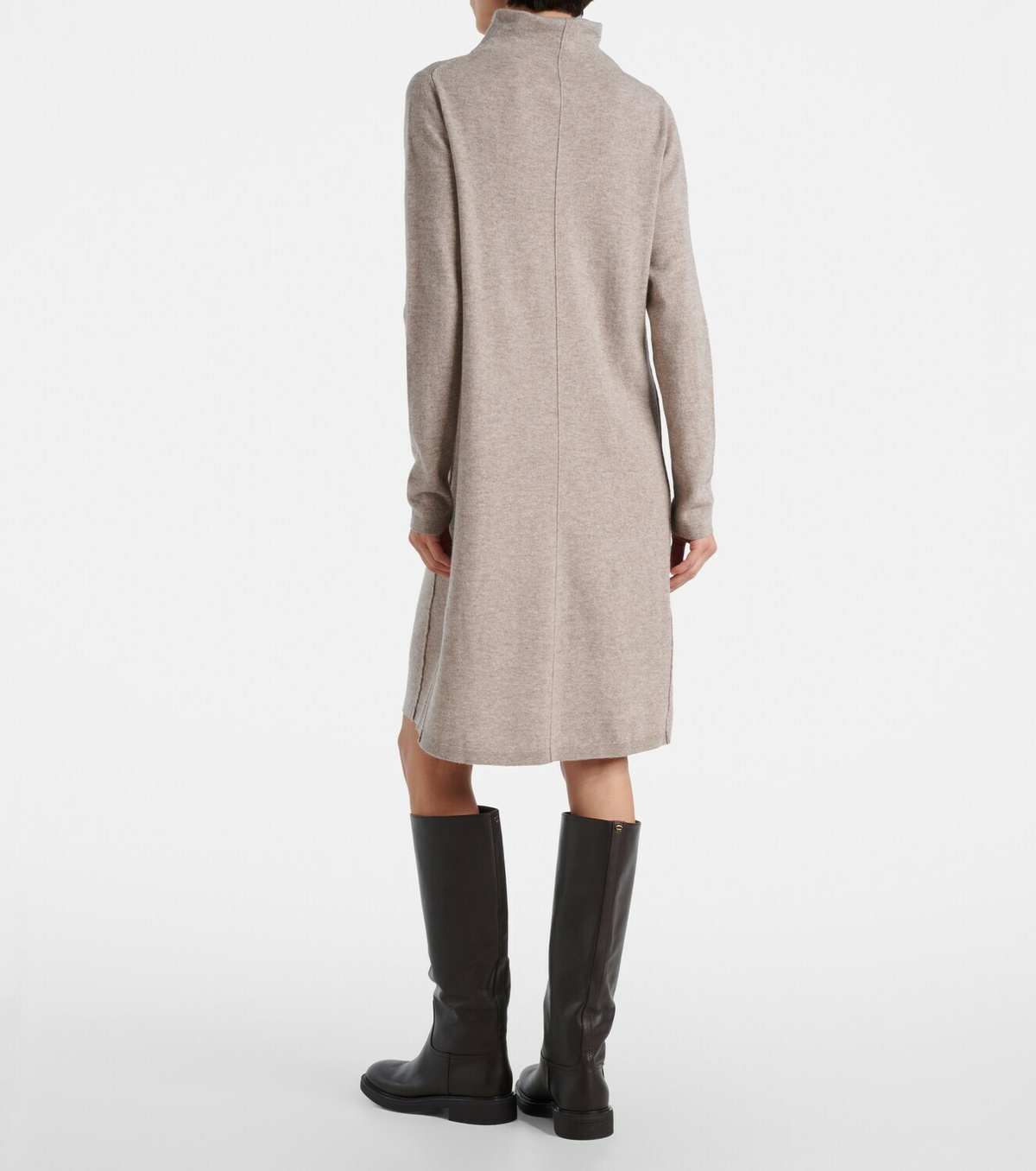 Jardin des Orangers Knitted wool and cashmere midi dress