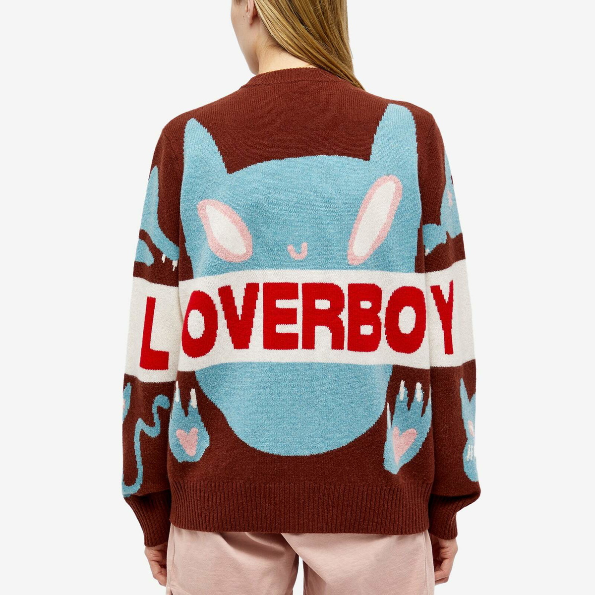 【正規店出品】CHARLES JEFFREY LOVERBOY LOGO SWEAT SHODIE Buy CHARLES JEFFREY LOVERBOY men grey loverboy logo sweater