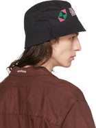 ADISH Black Ared Bucket Hat