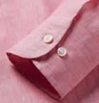 Loro Piana - Andre Slub Linen Shirt - Pink