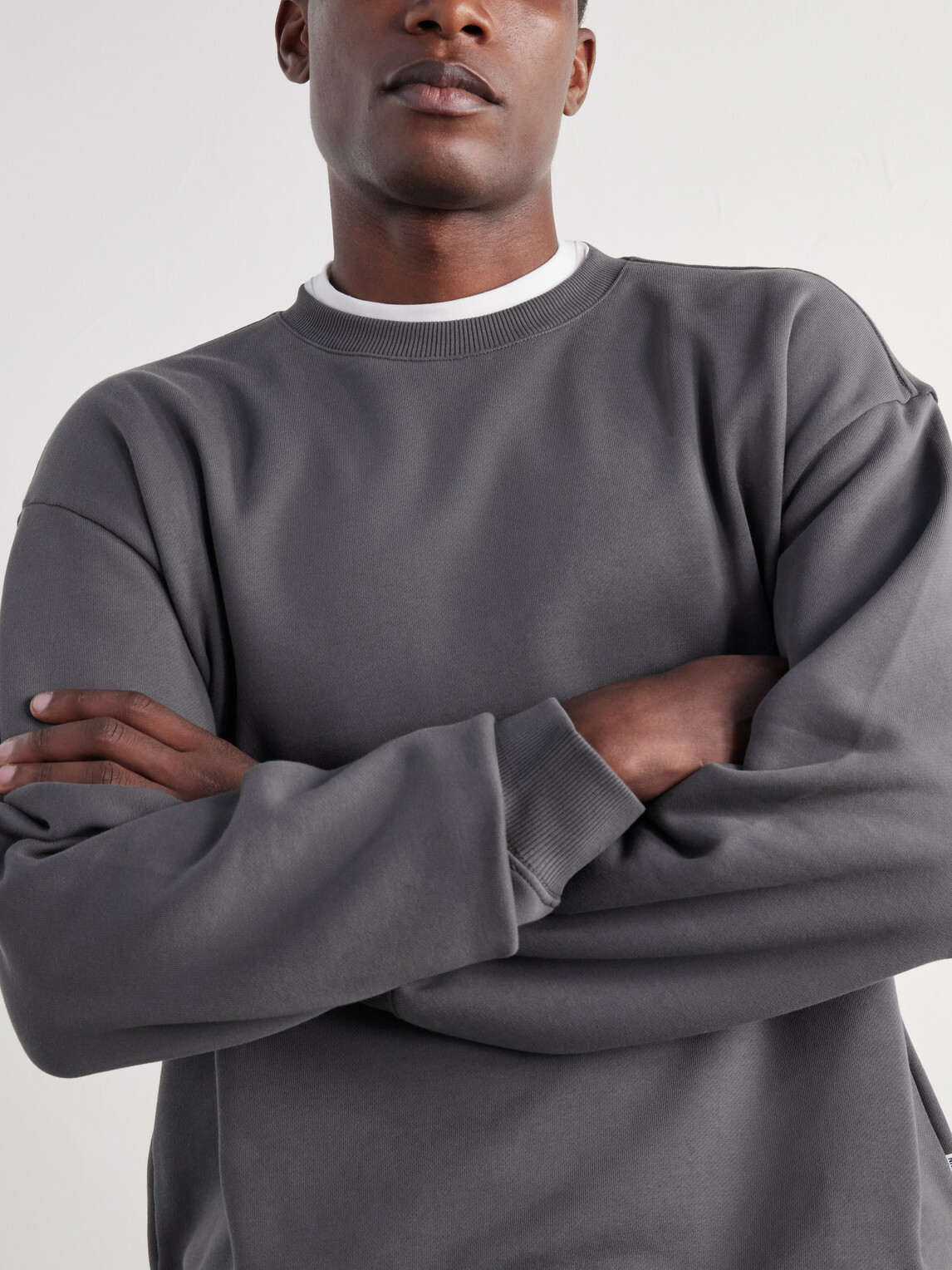 NN07 - David 3014 Organic Cotton Sweatshirt - Gray