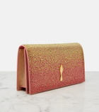 Christian Louboutin Bettina Small embellished leather clutch