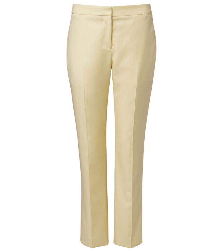 Photo: McQueen Cropped straight pants