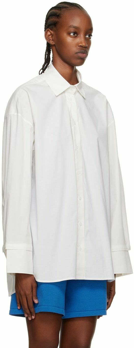 Olēnich Off-White Oversized Shirt