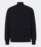 Allude Wool and cashmere jacket
