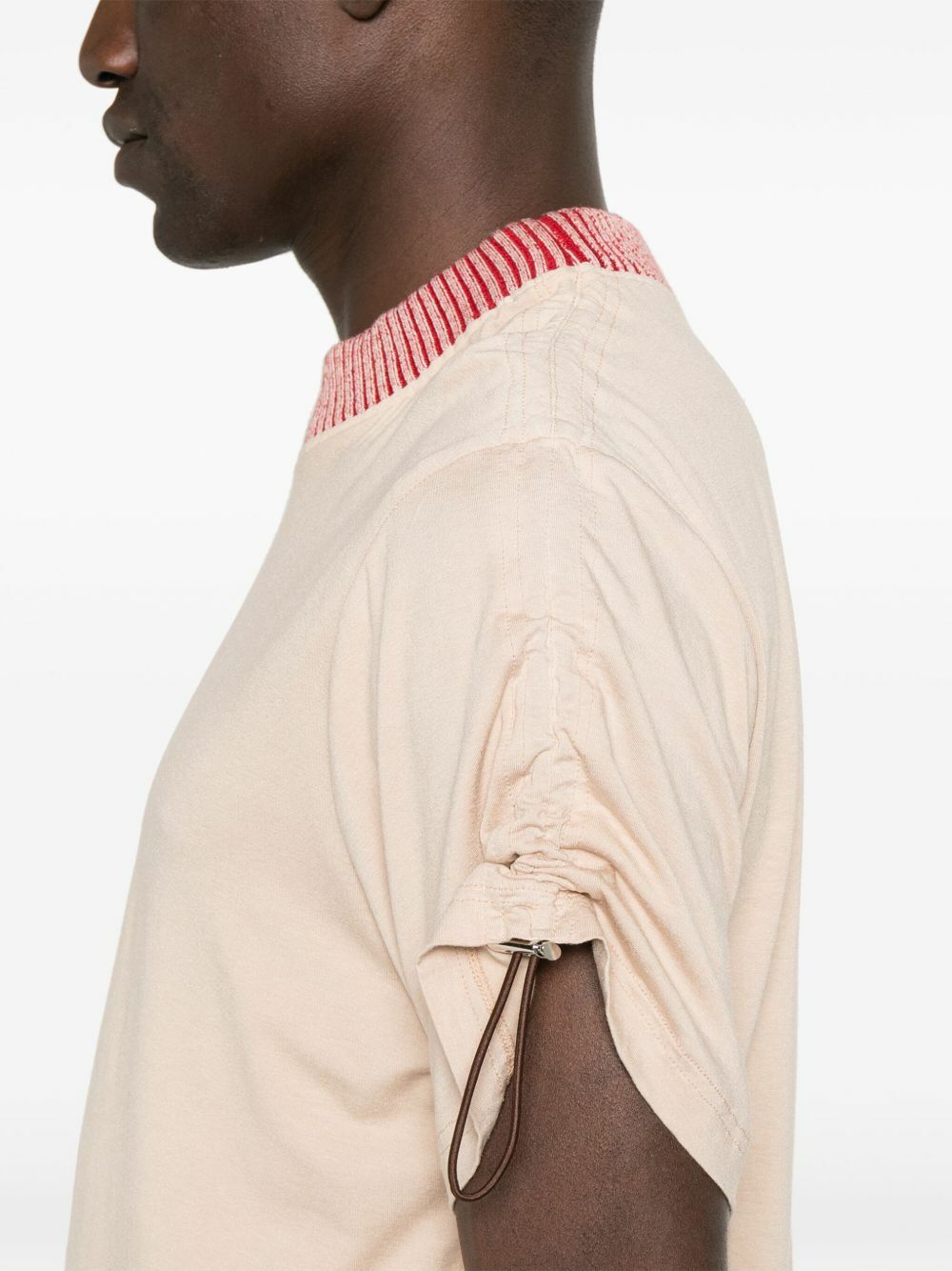 Charlie Constantinou Ribbed-Neck T-Shirt