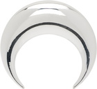 Marine Serre Regenerated Tin Moon Stud Earring