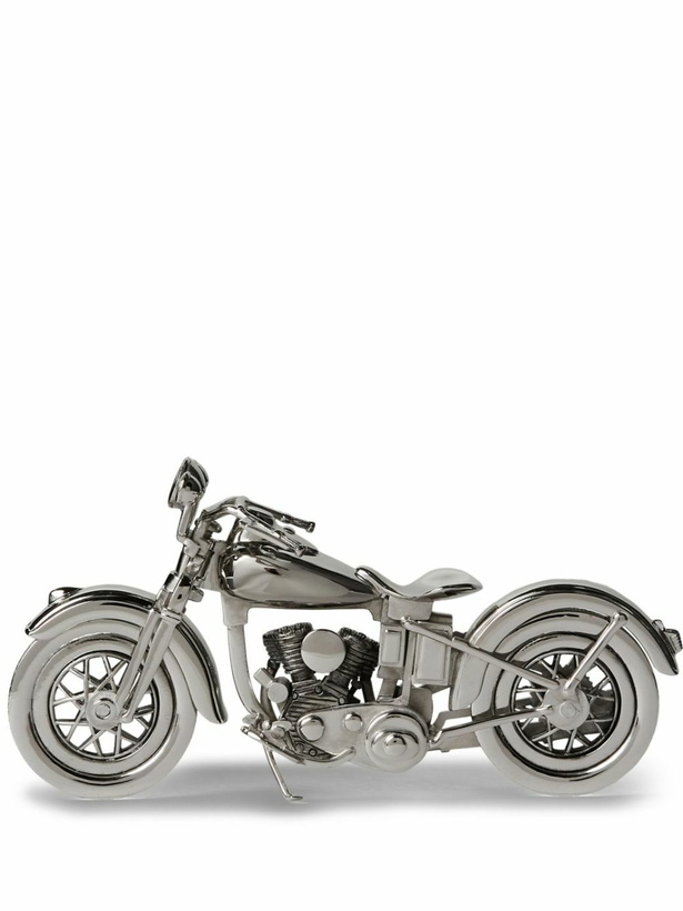 Photo: Ralph Lauren Home Silver-Tone Ely Motorcycle