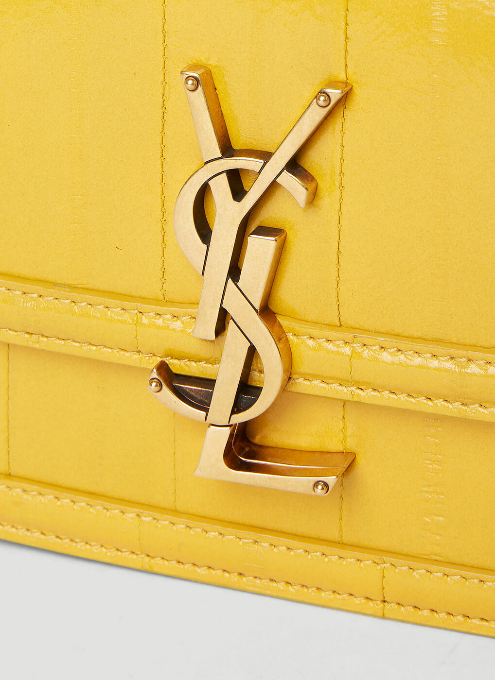 Yellow discount ysl purse