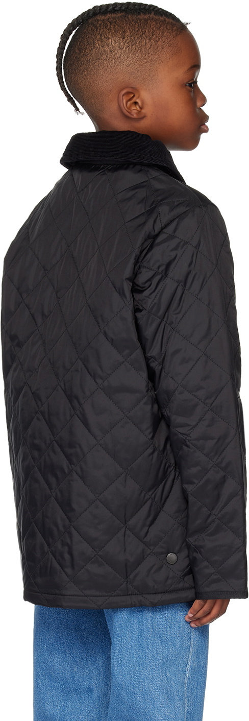 Barbour Kids Black Liddesdale Jacket Barbour